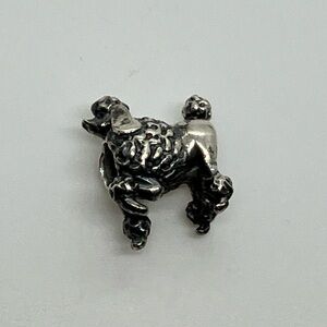 Persona 925 Sterling Silver Dog Doggy Poodle Charm Bead